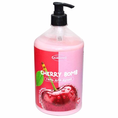 Гель для душа Семейный Cherry Bomb 1л пэт