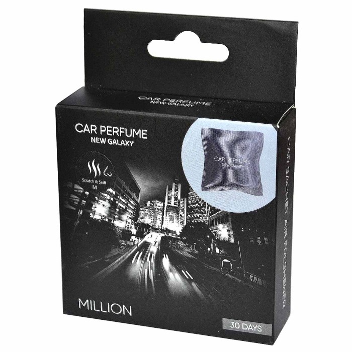 Ароматизатор для авто New Galaxy Milion 13гр саше арт794-642