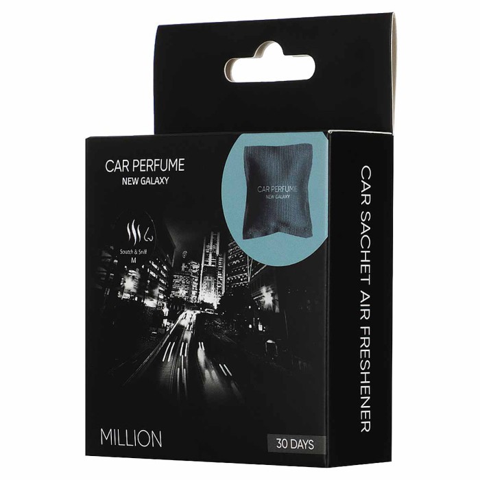 Ароматизатор для авто New Galaxy Milion 13гр саше арт794-642