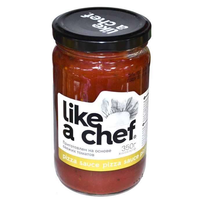 Соус Like a chef Pizza sauce 350гр ст/б