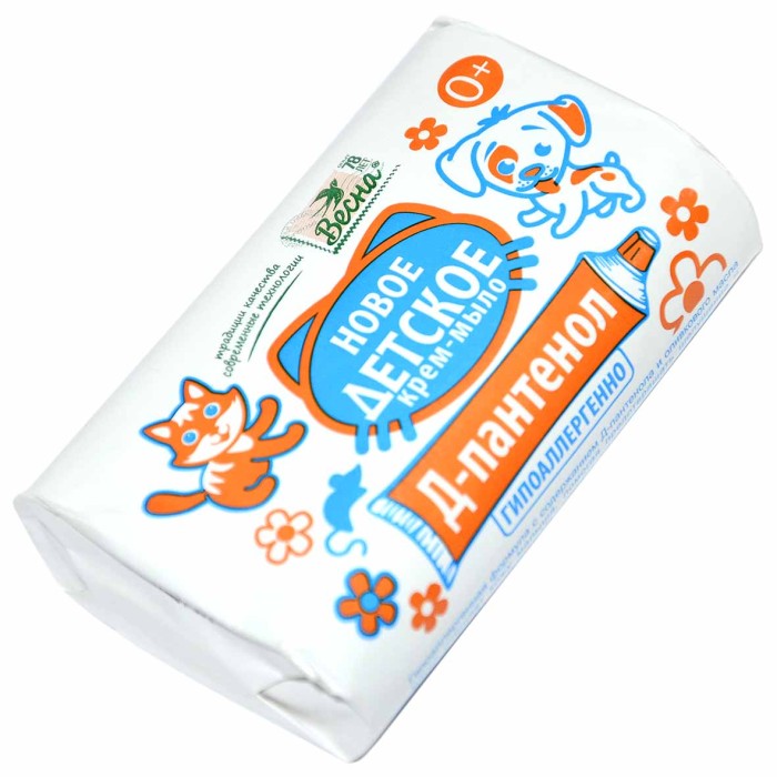 Мыло Весна Детское с Д-пантенолом 90гр м/у