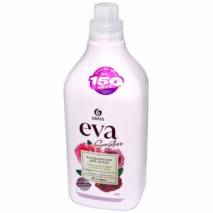 Кондиционер для белья Eva Sensitive концентрат 1,8л пэт