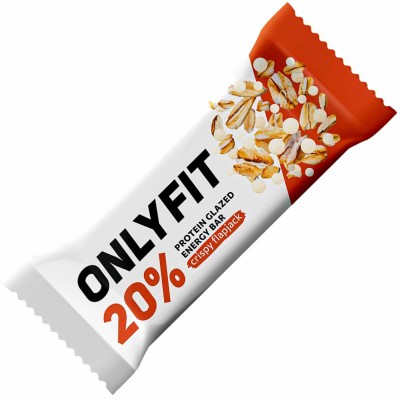 Батончик Onlyfit Crispy Flapjack глазированный 40гр м/у