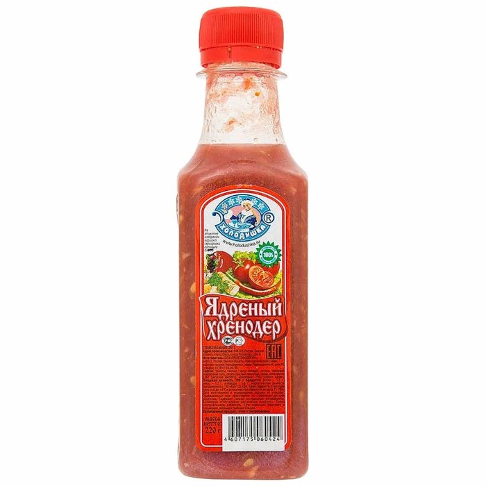 Соус Холодушка Хренодер ядреный 220гр пэт