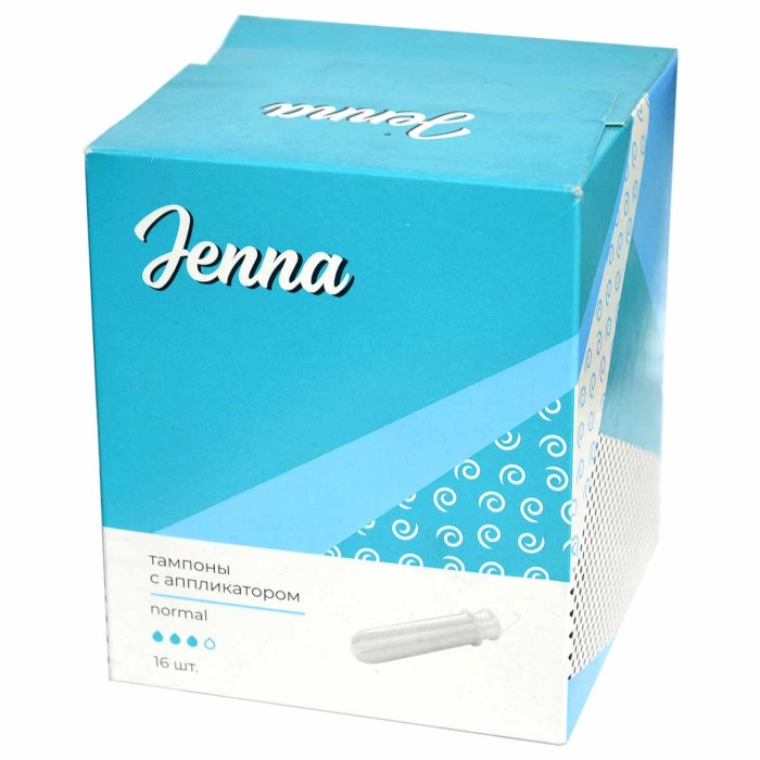 Тампоны Jenna Normal с апликатором 16шт к/у