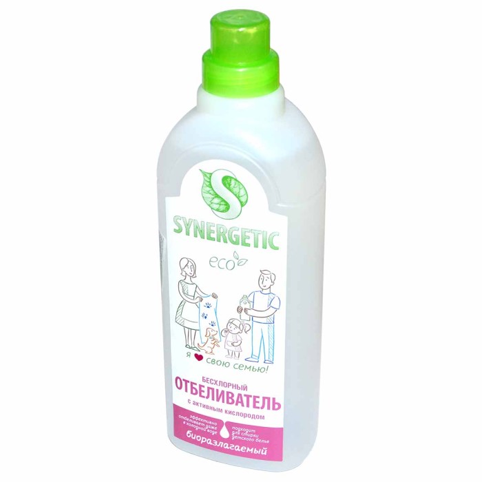 Отбеливатель Synergetic 1л пэт
