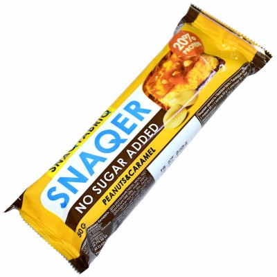 Батончик глазированный Chikalab Арахис-карамель 50гр м/у