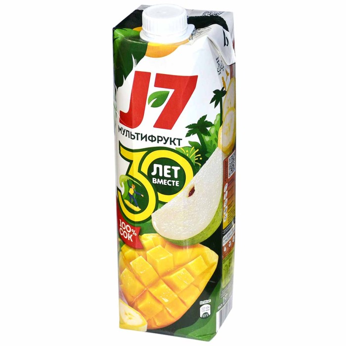 Нектар J7 мультифрукт 0,97л т/п