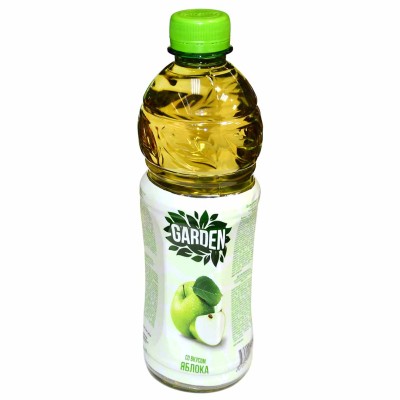 Напиток Garden со вкусом яблока негаз 0,45л пэт
