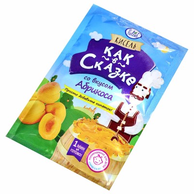 Кисель Relish абрикос 25гр м/у