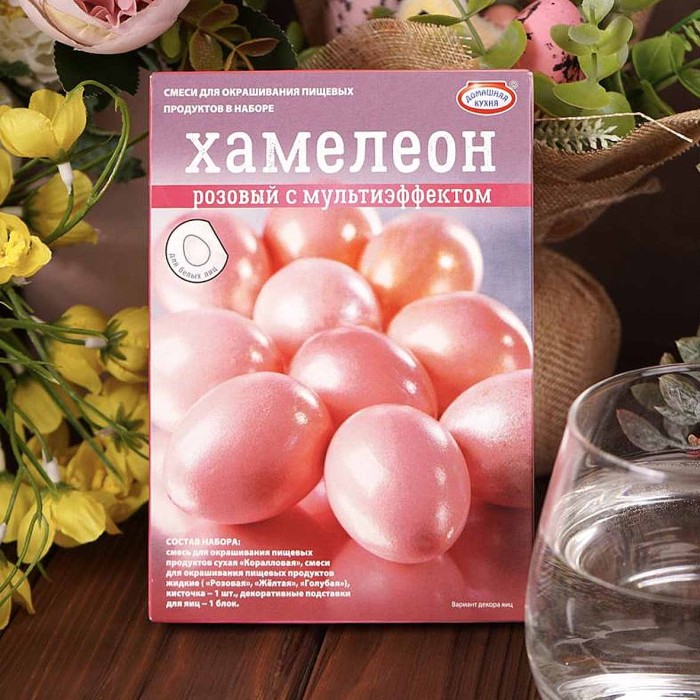 Краситель пищевой для яиц Домашняя кухня Хамелеон арт64114 к/у