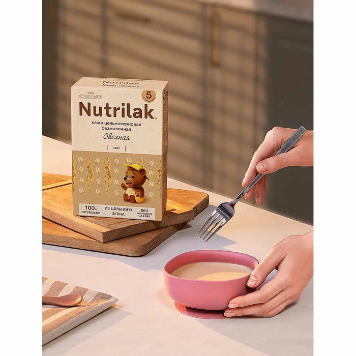 Каша Procereals овсяная безмолочная цельнозерновая с 5мес 200гр к/у
