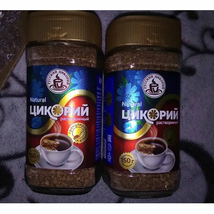 Цикорий Русский гранулированный раст 150гр  ст/б