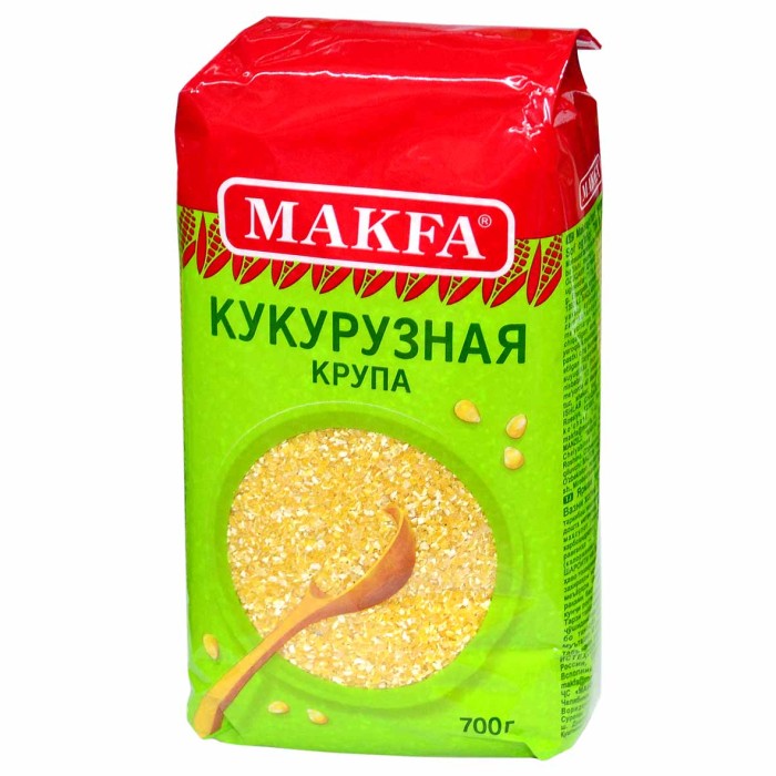 Крупа кукурузная Makfa 700гр м/у