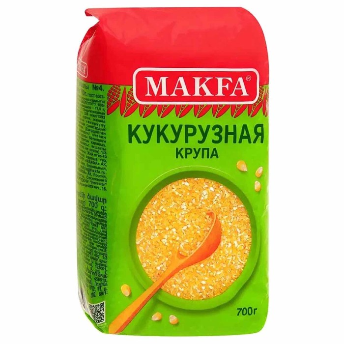 Крупа кукурузная Makfa 700гр м/у