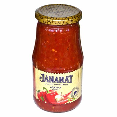 Аджика Janarat Жгучая 520гр ст/б