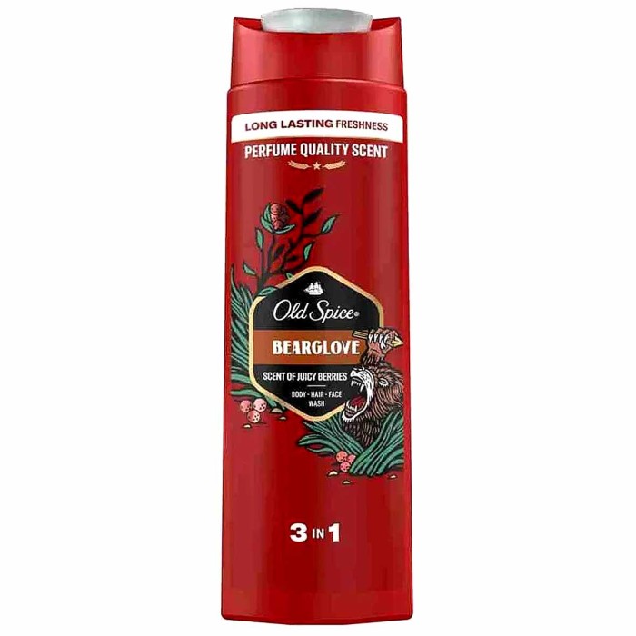 Гель для душа Old Spice Bearglove 2в1 400мл пэт
