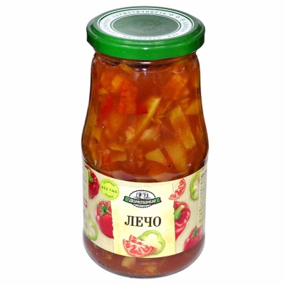 Лечо Домашние заготовки 520гр ст/б
