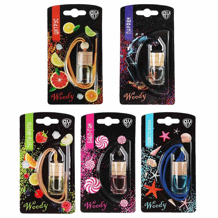 Ароматизатор BY подвесной Woody в ассортименте арт794-585