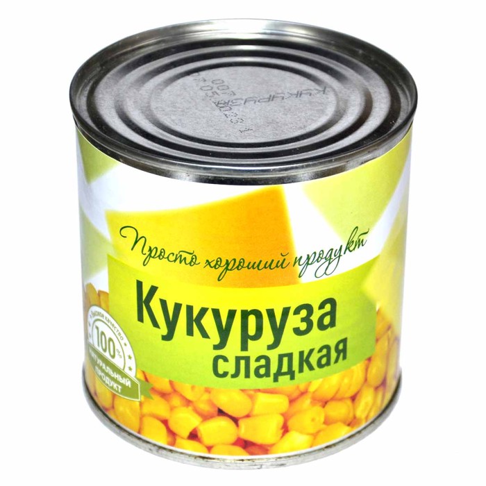 Кукуруза Хороший продукт сладкая 400гр ж/б