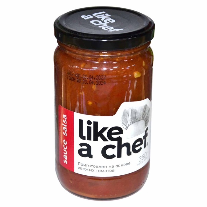 Соус Like a chef Salsa 350гр ст/б