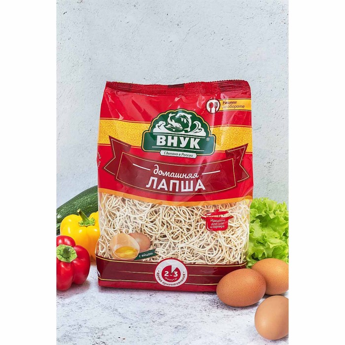 Лапша Внук домашняя 250гр м/у