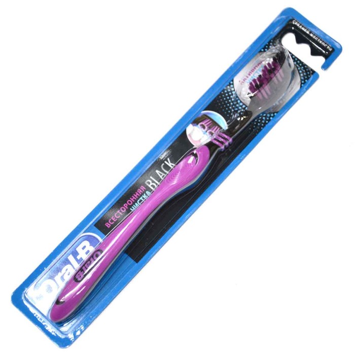 Щетка зубная Oral-B Всесторонняя чистка Black 40 Medium 1шт