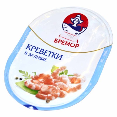 Мясо креветки Санта Бремор в заливке 180гр в/у