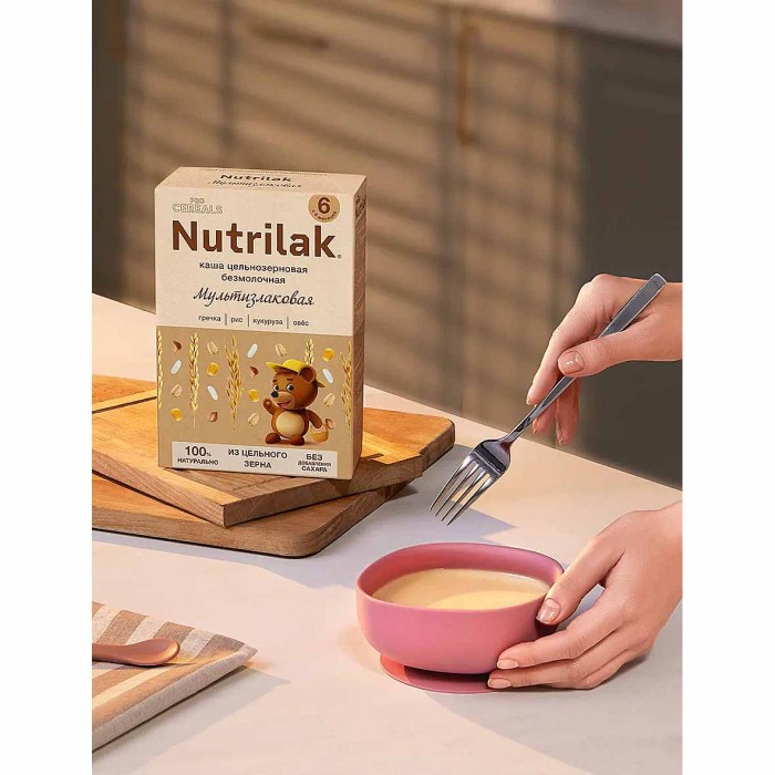 Каша Procereals мультизлаковая безмолочная цельнозерновая с 6мес 200гр к/у