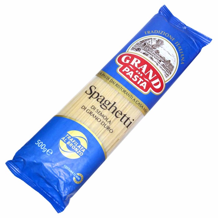 Макароны Grand di Pasta спагетти 500гр м/у