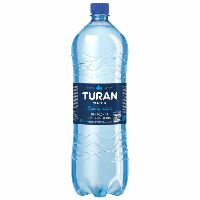 Вода Тuran газ 1,5л пэт