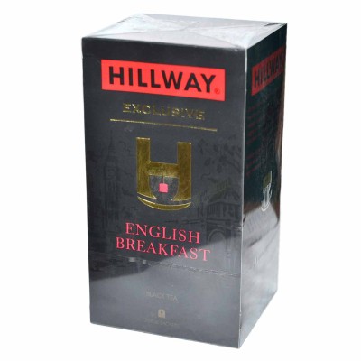 Чай Hillway English Breakfast черный 25*2гр к/у