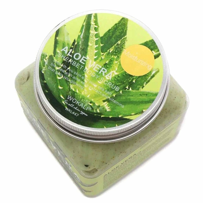 Скраб для тела Brightening Aloe Vera sherbet 350мл пэт