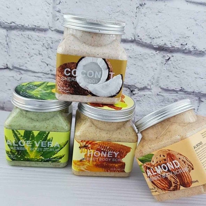 Скраб для тела Brightening Aloe Vera sherbet 350мл пэт