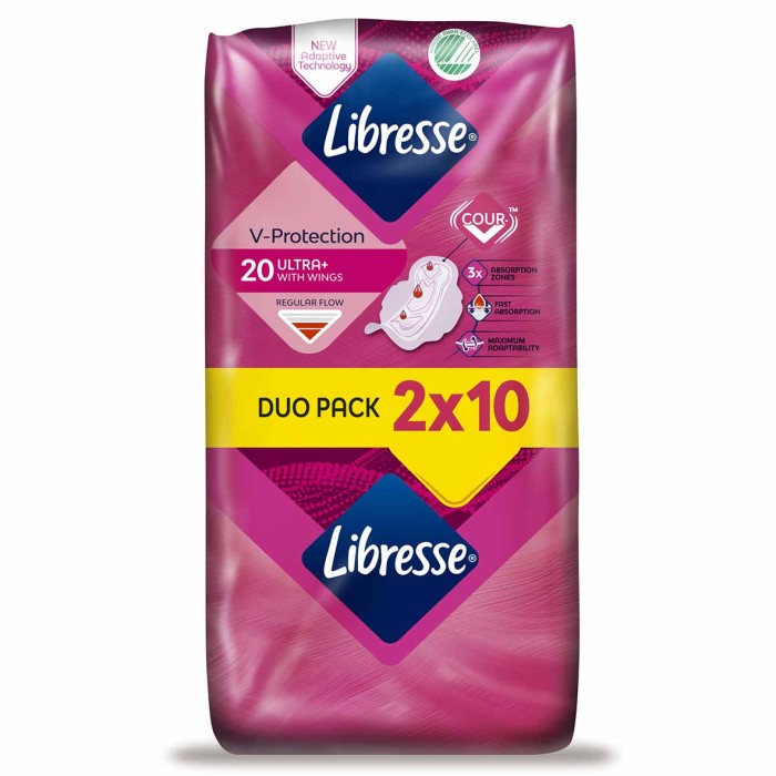 Прокладки Libresse нормал duo inviseble 20шт м/у