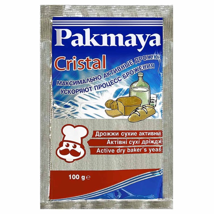 Дрожжи сухие Pakmaya Cristal 100гр м/у