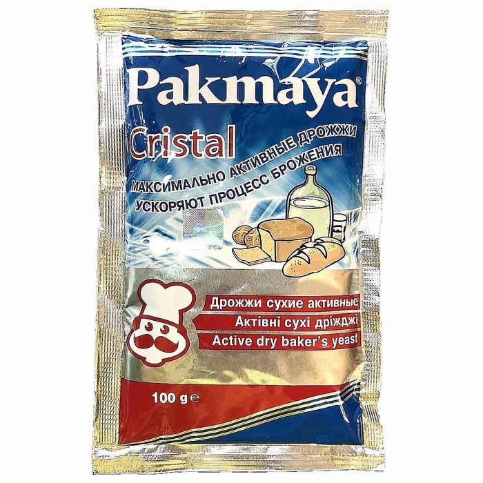 Дрожжи сухие Pakmaya Cristal 100гр м/у