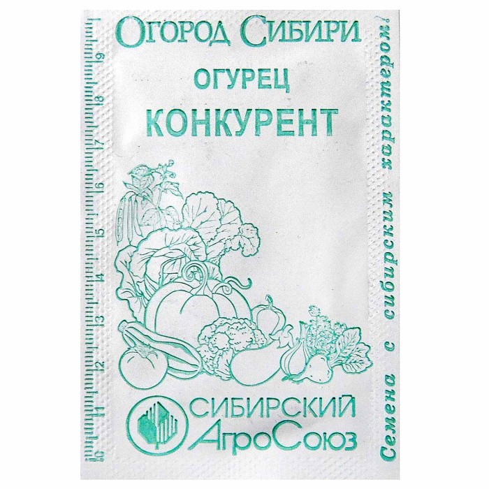 Огурец Сибирский Агросоюз Конкурент 0,5гр пп м/у