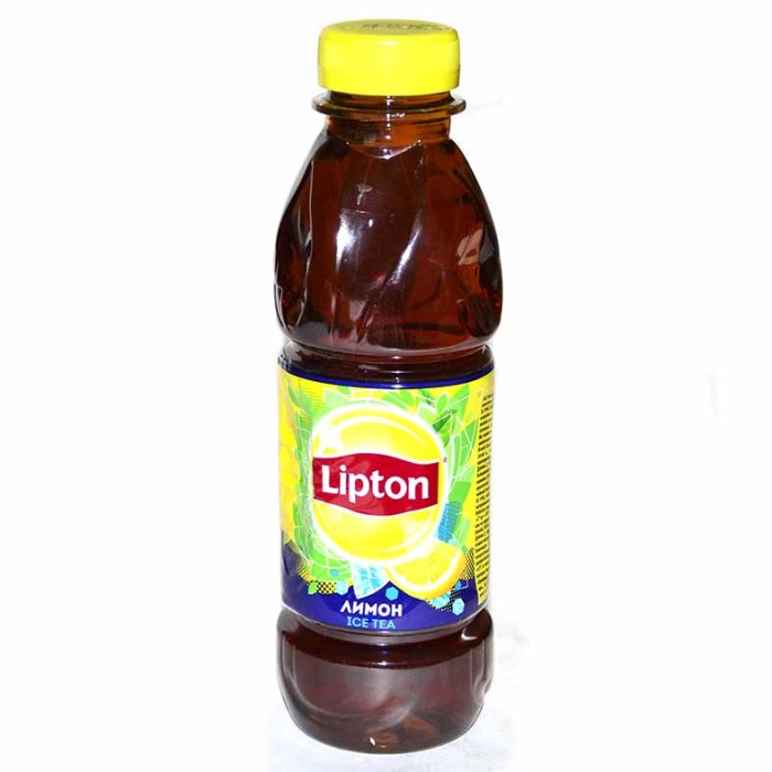 Чай Lipton Ice Tea лимон черный 0,5л пэт