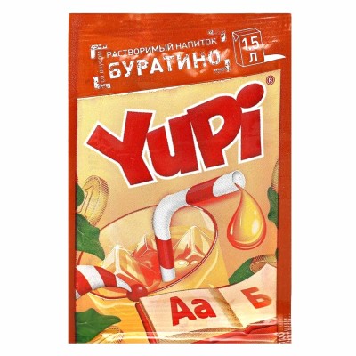 Напиток растворимый Yupi Буратино 15гр м/у