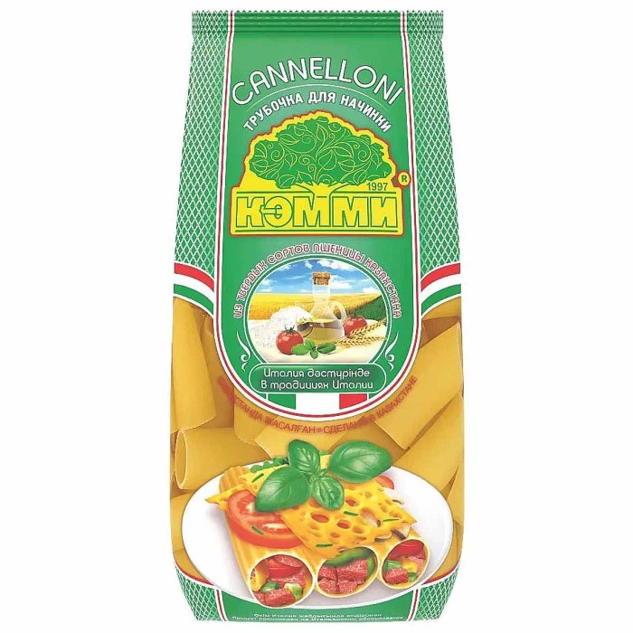 Макароны Кэмми каннеллони 250гр м/у