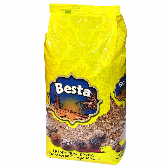 Крупа гречневая Besta 800гр м/у