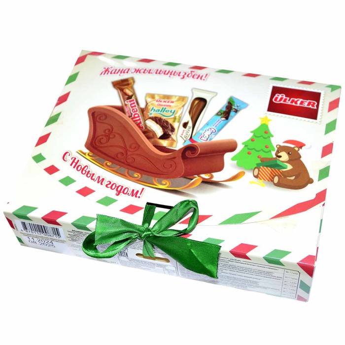Набор подарочный Конверт Ulker С Новым Годом 2025 347гр