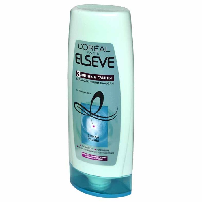 Бальзам для волос Loreal Elseve Глина 400мл пэт