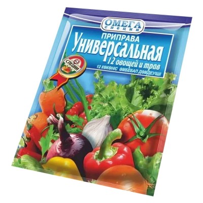 Приправа Омега 12 овощей и трав 20гр м/у