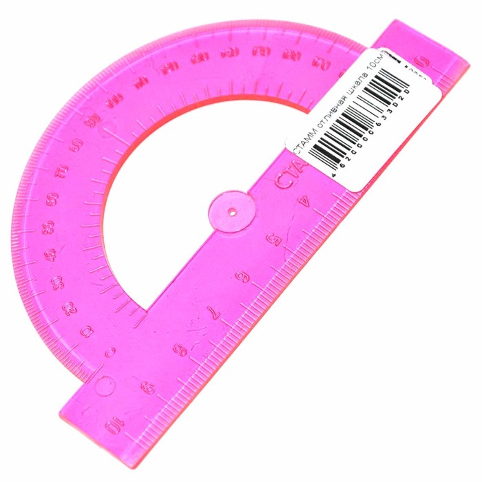 Транспортир СТАММ отливная шкала 10см артTP21/210