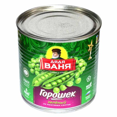 Горошек зеленый Дядя Ваня 400гр ж/б