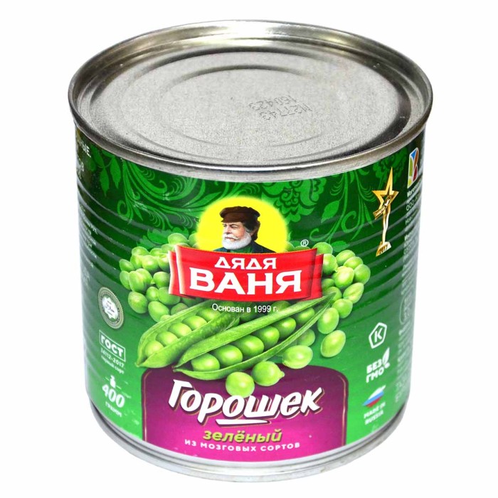 Горошек зеленый Дядя Ваня 400гр ж/б