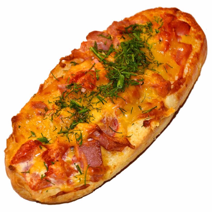 Тостики с начинкой 1шт