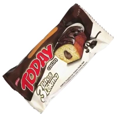 Кекс Today 3Bites шоколад 40гр м/у